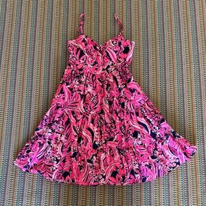 Pink and Navy Lilly Women’s Dress Size 6